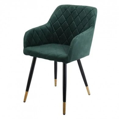 ТРАПЕЗЕН СТОЛ VELIRA КАДИФЕ ЗЕЛЕН