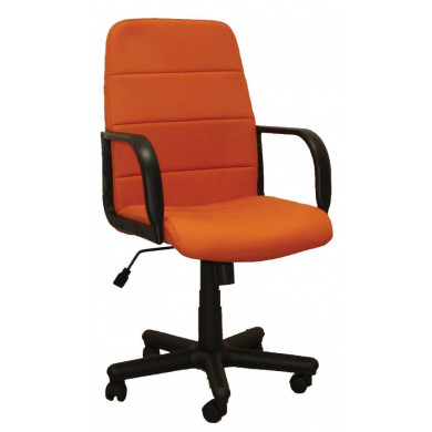 ОФИС СТОЛ BOOSTER ЕКО КОЖА ОРАНЖЕВ