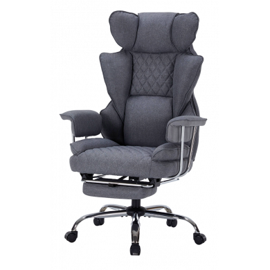 ДИРЕКТОРСКИ СТОЛ IMPERIAL ДАМАСКА СИВ