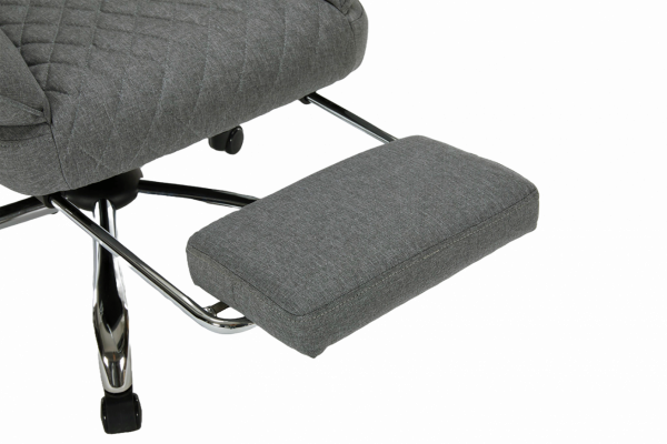 ДИРЕКТОРСКИ СТОЛ IMPERIAL ДАМАСКА СИВ