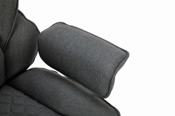 ДИРЕКТОРСКИ СТОЛ IMPERIAL ДАМАСКА СИВ