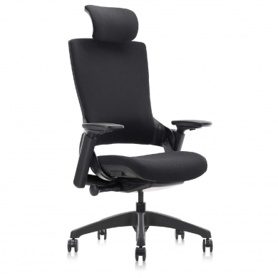 ЕРГОНОМИЧЕН ОФИС СТОЛ MELLET BLACK 
