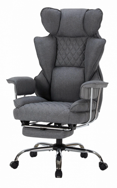 ДИРЕКТОРСКИ СТОЛ IMPERIAL ДАМАСКА СИВ