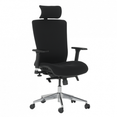 ЕРГОНОМИЧЕН СТОЛ COTIA ДАМАСКА ЧЕРЕН