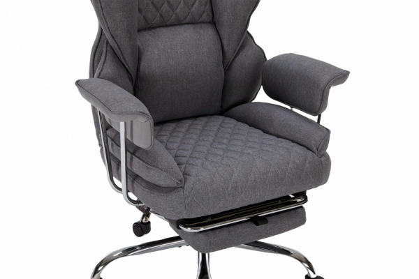 ДИРЕКТОРСКИ СТОЛ IMPERIAL ДАМАСКА СИВ