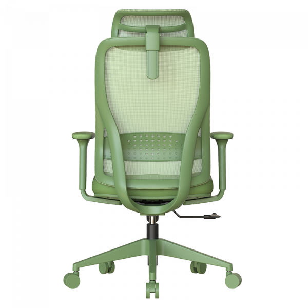 Зелен ергономичен стол.