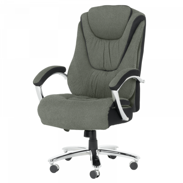 ДИРЕКТОРСКИ ОФИС СТОЛ 6201 ДАМАСКА ТЪМНОСИВ