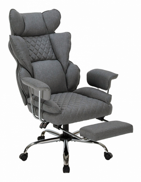 ДИРЕКТОРСКИ СТОЛ IMPERIAL ДАМАСКА СИВ