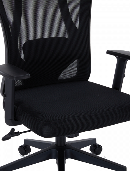 СТОЛ ЕРГОНОМИЧЕН ERGON МЕШ ЧЕРЕН