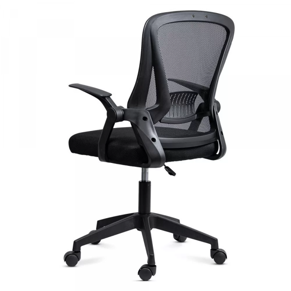 Черен офис стол.