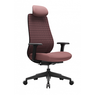 ЕРГОНОМИЧЕН СТОЛ MOKA BLACK БОРДО